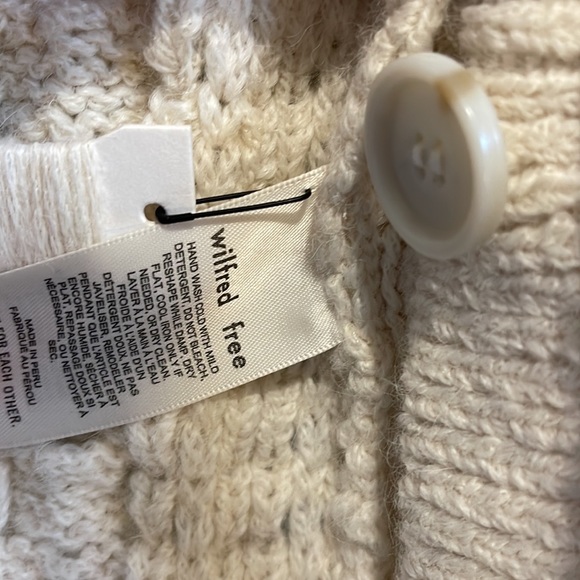 Wilder Free cropped wool sweater - Picture 5 of 6